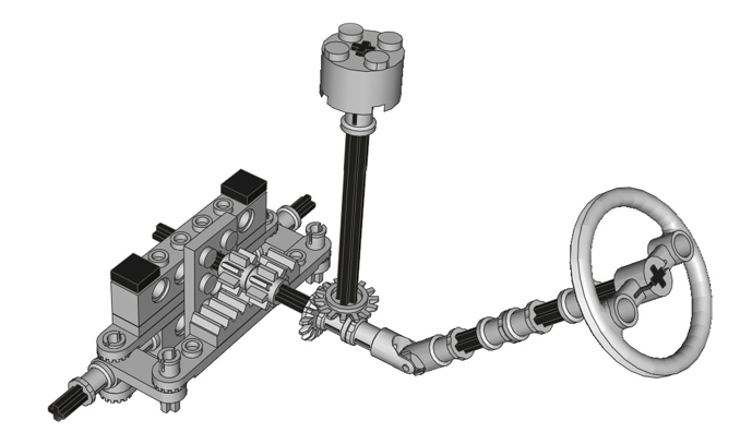lego stearing